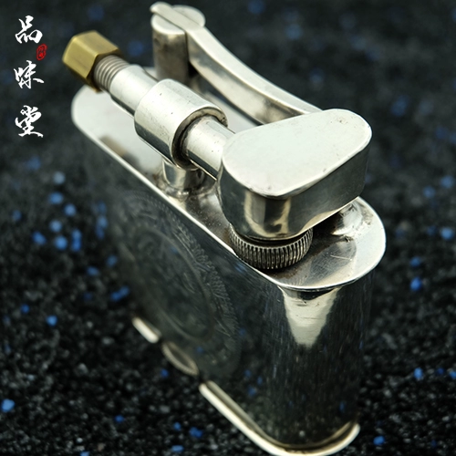 Антикварная зажигалка, сумка на руку на солнечной энергии, 1930 года, серебро 925 пробы