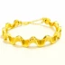 Mới của Việt Nam cát vàng vòng đeo tay nữ thời gian dài không có màu matte mở sóng vòng đeo tay mạ vàng giả vàng trang sức cưới Vòng đeo tay Cuff