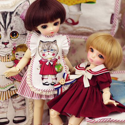 taobao agent AMORS installed SD doll dress 1/6 point BJD female doll clothing Meow Star series 11 color less spot