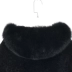 2017 mới cáo lông cổ áo lông cừu một lông cừu 茧 loại áo khoác lông trùm đầu thường xuyên áo khoác lông - Faux Fur