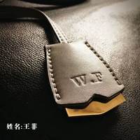 Jazz Siaoqiang ｜ Частный сервис горячей печати (сервис гравировки), надпись дает сумку душу