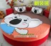 Cartoon tròn giường DN giường tròn phiên bản lớn của một gia đình bốn trang đầy đủ giường vị koala giường tròn giường tùy chỉnh tùy chỉnh giường váy Li - Trang bị Covers