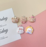 Милые мультяшные аксессуары с животными, подвеска ручной работы, свежая ручка, «сделай сам», популярно в интернете