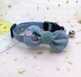 Милый аксессуар ручной работы, колокольчик, чокер, ожерелье с бантиком, галстук-бабочка, домашний питомец