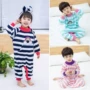 Bộ đồ ngủ trẻ em Xiêm cho nam Mùa thu và mùa đông Bộ đồ ngủ trẻ em 1-6 tuổi 2 Flannel 3 Dịch vụ tại nhà 5 Bộ đồ ngủ bé gái Xiêm bộ trẻ em phim hoạt hình