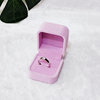 Rose pink single ring box 1