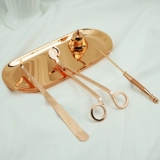 Аромотерапия, свеча, набор инструментов, ножницы, комплект, 3 предмета