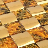 Мозаика, стеклянный металлический телевизор из нержавеющей стали, 12 года