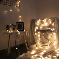 Общежитие подвесная кровать прокат дома ремонт комнаты декоративный продукт звездный свет прокат дом творческий висящий цвет стены светлые световые фонарики