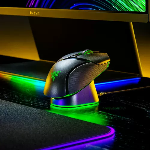Razer Razer Barcelis Snake v3 Professional Edition Двойная модель беспроводная e -Sports Computer Game Зарядка RGB Mouse