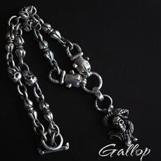 Имя ожерелье 铁头的店 加伯款 银吊坠 bwlll厚重款银饰鼻祖