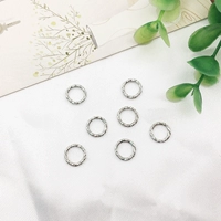 20 белых K кружков 8 мм-12735