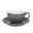 Gạch men màu châu Âu tráng miệng lớn latte cup cappuccino tiêu chuẩn trò chơi kéo hoa cốc cà phê món ăn 220ml - Cà phê bình pha cà phê