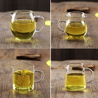Thủy tinh chịu nhiệt Kung Fu trà đặt phụ kiện công bằng tách trà trà biển nồi dày phần mỏng zero với ấm trà đẹp