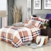 Sinh viên ký túc xá chăn đơn mảnh chăn đơn 1,5m 1,5 1.8m giường đôi chăn 200x230cm - Quilt Covers 	chăn phao siêu rẻ	 Quilt Covers