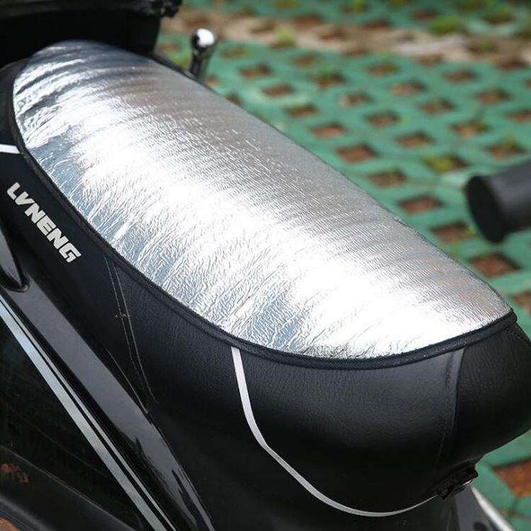 夏季摩托车坐垫套防晒防水隔热垫电动车踏板车坐垫网电动电瓶车gg