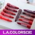 Hoa Kỳ L.A.LA COLORS Matte Lipstick Lipstick 3.2g Maple Leaf Red 547 Nhiều màu son clio mad matte Son môi