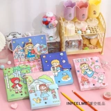 Infel.me Fairy Tale Tale Magnetic Button Page Girl Cute Creative Handbook Блокнота ноутбука