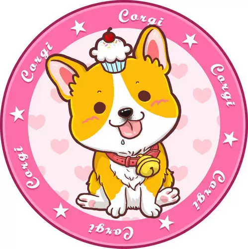 Wan Valley Corgi Cushion Crystal Velvet Dog Dog Pet Cushion Crystal Velvet короткие ноги супер милые