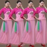 Летний комплект, этнический вентилятор, танцующая юбка, костюм, 2023, новая коллекция