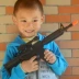 Mô phỏng đồ chơi trẻ em phí sáu một mẫu giáo đạo cụ biểu diễn đạo cụ phim guns flint súng an toàn súng nhựa Súng đồ chơi trẻ em