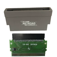 Переносная карта от 72 до 60 фунтов на американской версии NES Host использует японскую версию FC Yellow Card для расширения внешнего расширения