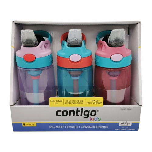 Импортный детский силиконовый стакан, герметический чайник со стаканом, США, защита при падении, 414 мл