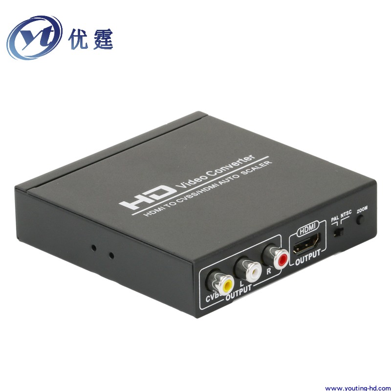 HDMI TO AV+HDMI CONVERTER  - ùķ̼ CVBS   ϳ