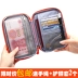 Mini vải vải giản dị ở nước ngoài nhỏ giấy phép lái xe ngắn một thẻ thiết lập du lịch túi tài liệu ví du lịch ví da đà điểu Ví / chủ thẻ