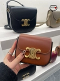 Celine/Selin Женская сумка Triomphe Triumph Mini Coin Pack Red Packet красный пакет красный пакет Bing Bing Bag Baged