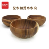 T -wood Home деревянная чаша в стиле японской в ​​стиле