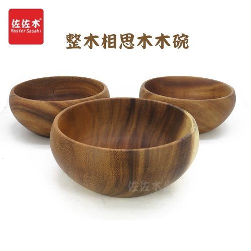 T -wood Home деревянная чаша в стиле японской в ​​стиле