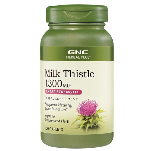 US GNC Water Flying Thistle Cao Essence 1300mg120 Mukhthtistle Оставайся, оставайся в поздние развлекательные напитки, чтобы выпить и ротатазу
