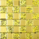 Самостоятельная хрустальная стеклянная мозаичная плитка телевизор Фоновая стена ktv grinting redge redge smeable зеркальный крыльцо наклейка на стены крыльца