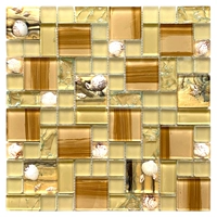 Большая и маленькая раковина желтая