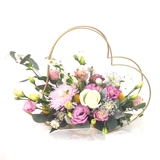 Сеть знаменитостей Золотое покрытие геометрическая цветочная корзина Цветочный Железный Железный Цветок