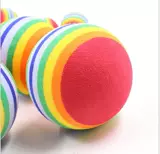 Радужная резиновая игрушка, кот, котенок, домашний питомец, 10 шт