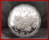 Монеты, однотонная медаль, деревянная коробка, 2020, 1000 грамм, подарок на день рождения