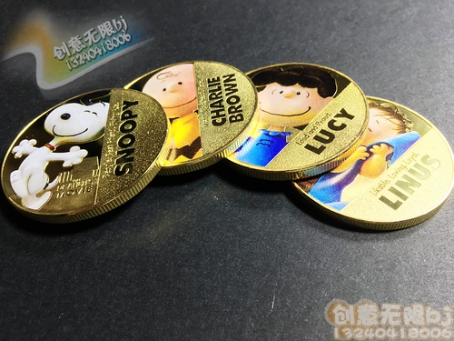 Nuby, snoopy, мультяшные детские монеты подходит для мужчин и женщин, подарок на день рождения