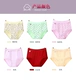 4 miếng vải cotton lưng cao miễn phí đồ lót nữ cỡ lớn cho bà mẹ trung niên và cao tuổi lược quần lót nữ thoáng khí bằng cotton - Cặp đôi