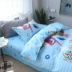 Super Fly Man Trẻ em Bộ đồ giường trẻ gói Bedding phim hoạt hình và các sản phẩm bông vườn ươm giường cũi - Bộ đồ giường trẻ em 	bộ chăn ga gối đệm cho bé sơ sinh	 Bộ đồ giường trẻ em