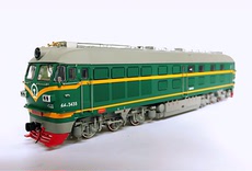 Модель поезда mtc火车模型 1/87 ho 东风4b