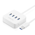 Màu xanh lá cây USB3.0 Hub splitter với một mở rộng tốc độ cao chậm Bốn máy tính polylinker chuyển đổi 4 3.0HUB - USB Aaccessories cáp sạc usb USB Aaccessories