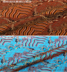 Tự làm thủ công vải sông vách đá biển mô hình nước giả ba năm lụa thổ cẩm thổ cẩm cổ cheongsam vải lụa vải quần tây nam cao cấp Vải vải tự làm