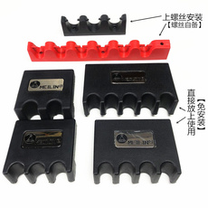 насадка / машинка 美林台球靠杆器 23456孔桌椅专用摆放杆架 发泡橡胶桌球配件用品