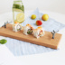 Elm Sushi Board Khay gỗ Cắt Tây Món tráng miệng Đĩa gỗ Bánh mì Steak Steak Sushi Elk Twig Khay đũa gỗ cao cấp xuất khẩu Tấm