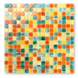 Современная стеклянная мозаика, настенное крепление, мелкие частицы