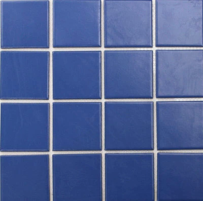 Синий 73x73 Керамическая бумага кожаная каменная мозаика небольшая квадратная кирпичная стена кирпичной бассейн