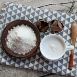 NAN GUO PURE COCONUT PURNES 15 кг выпекать сырье Коммерческое кокосовое порошок кокосовой молоко порошок Hainan Специальный кокосовый порошок