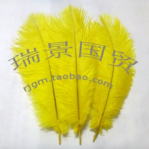 Заводские прямые продажи волосы страуса 20-25 см свадебные перья сцены